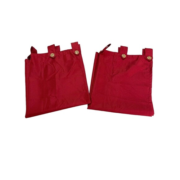 Red Curtains Tab Top Saturday Knight Limited Set Of 2 - Picture 3 of 4